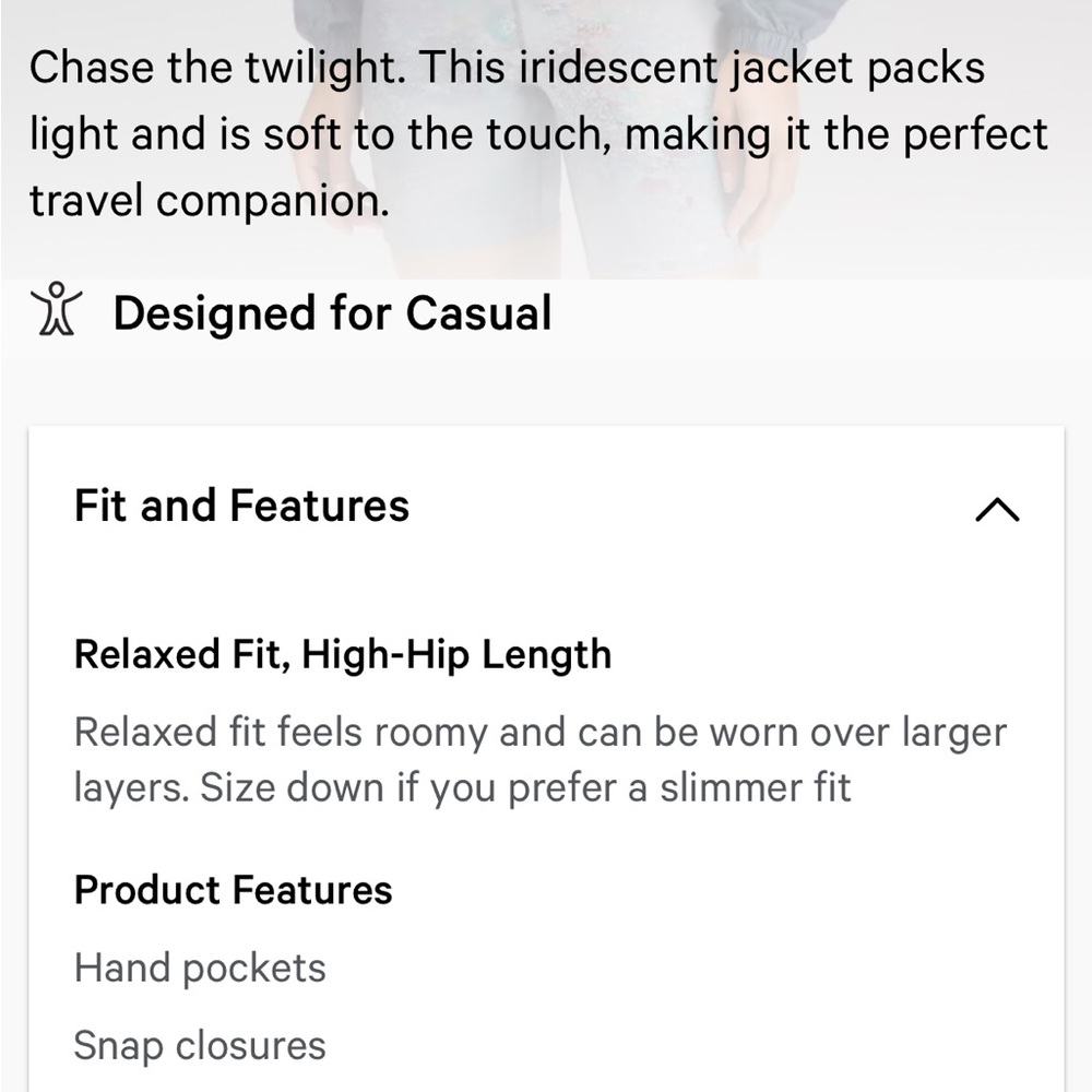lululemon lab Lightweight Ripstop Jacket - Picture 4 of 4